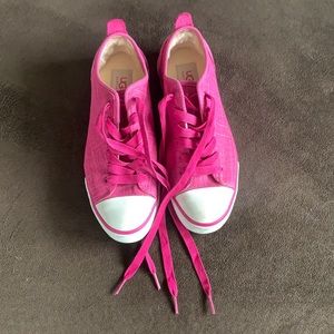 Pink UGG sneakers